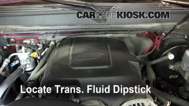 2008 GMC Yukon Denali 6.2L V8 Liquide de transmission Vérifier le niveau de liquide